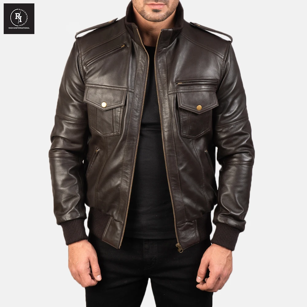 High Quality Men Leather Jacket Pakistan Made Top Product Leather Jacket For Men In Best Price
