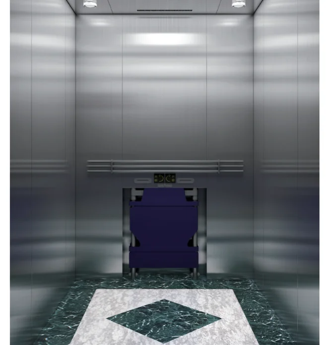 Hospital Stretcher Bed Elevators 1600 kg For Patient Medical Lift Stainless Steel Cabin Strong Quality Clinic Elevator