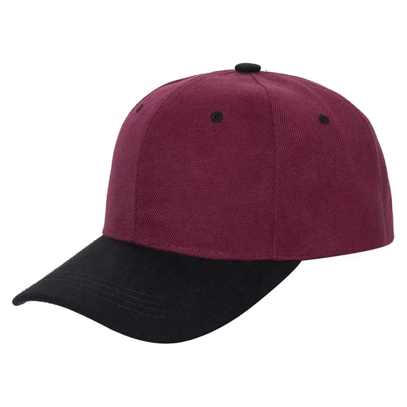 2023 Customized 3d Embroidery Patch Baseball Cap Adjustable Unisex Men Polyester Plain Sport Cap Blank 7 Panels Snapback Hats