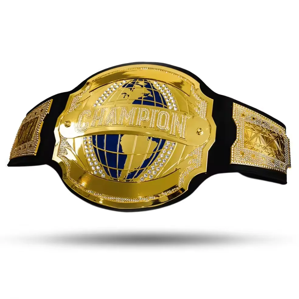 Buy Breathable Leather Boxing Premium Customized Wrestling Martial Arts Professional Championship Comfortable Wrestling Belt