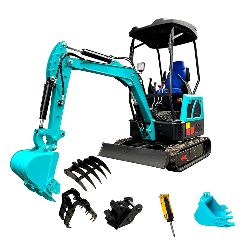 Rhinoceros XN12-9 mini excavator 1 ton Mini Digger Crawler 1000kg Mini Excavator from factory