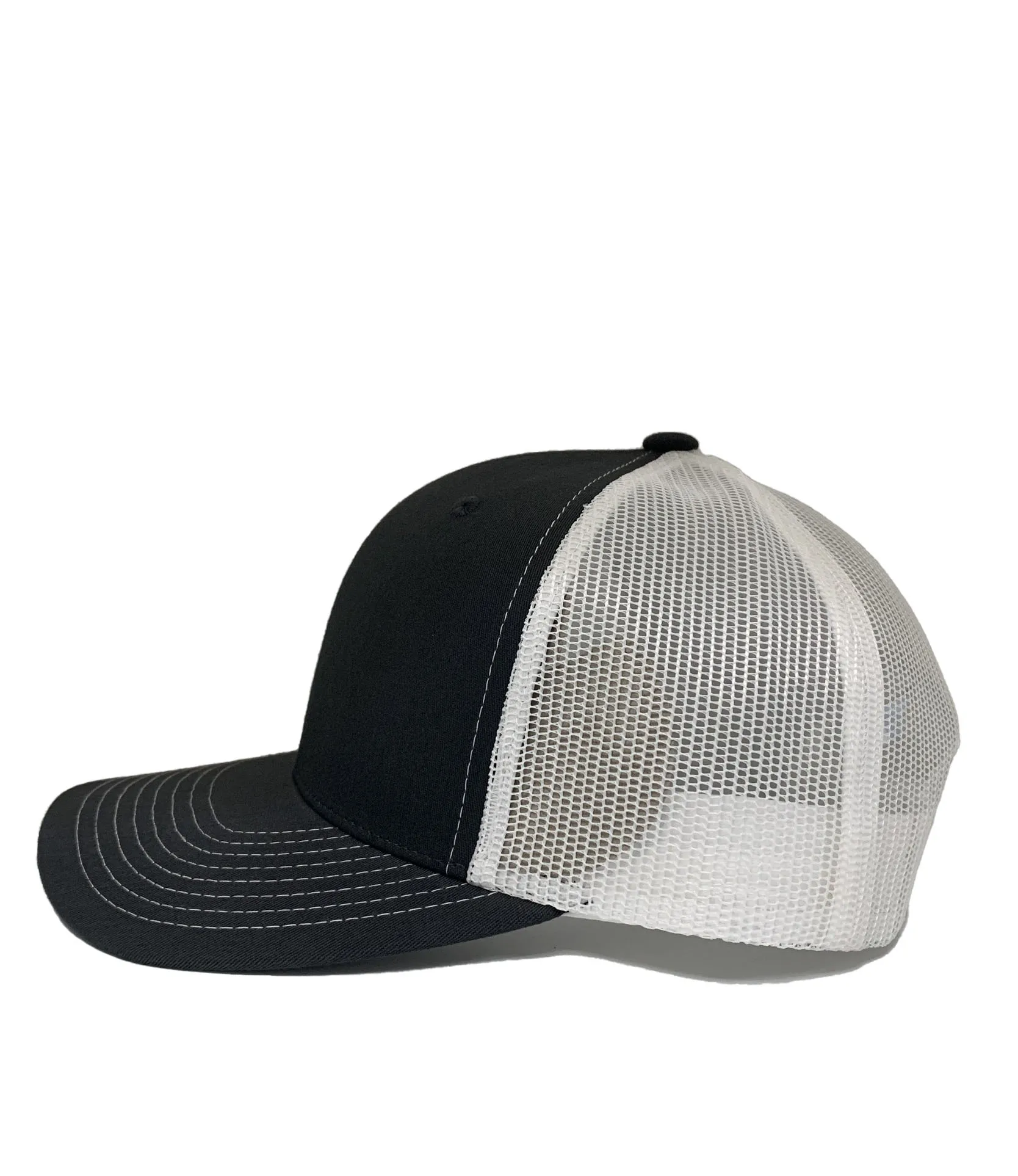 Charcol/ White Mesh Richardson Trucker 112 style Hats Real Vietnam made hats with Custom logo Promotional Business Hats Caps