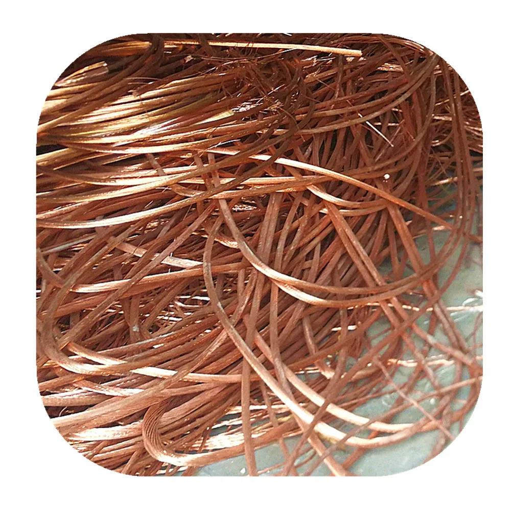 Wholesale factory Hot Sell Copper Wire Scrap 99.9% Mill berry cooper wire scrap