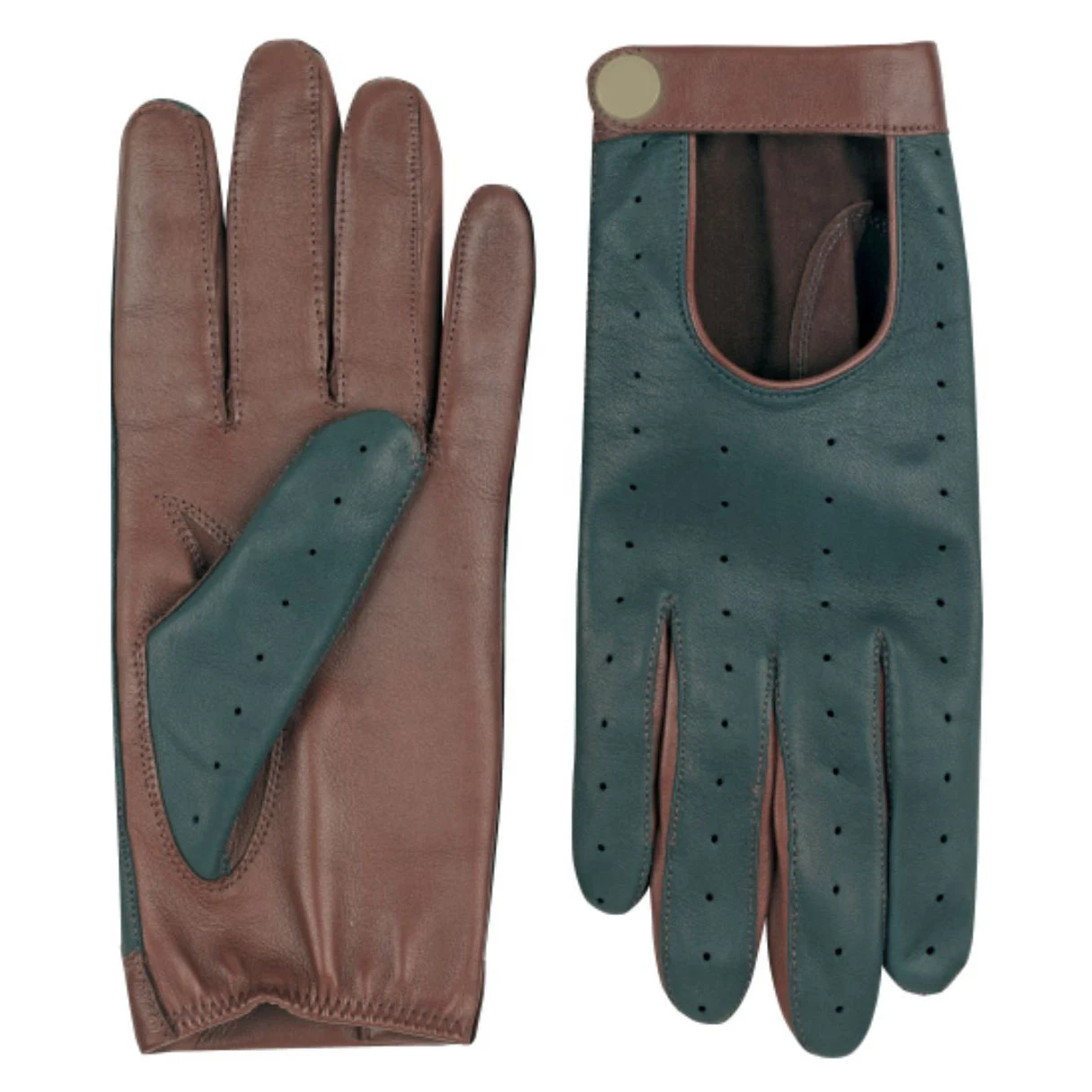 Driving Leather Gloves High Quality Customized Logo Printing Leather Material OEM ODM Driving Gloves In Multi Color