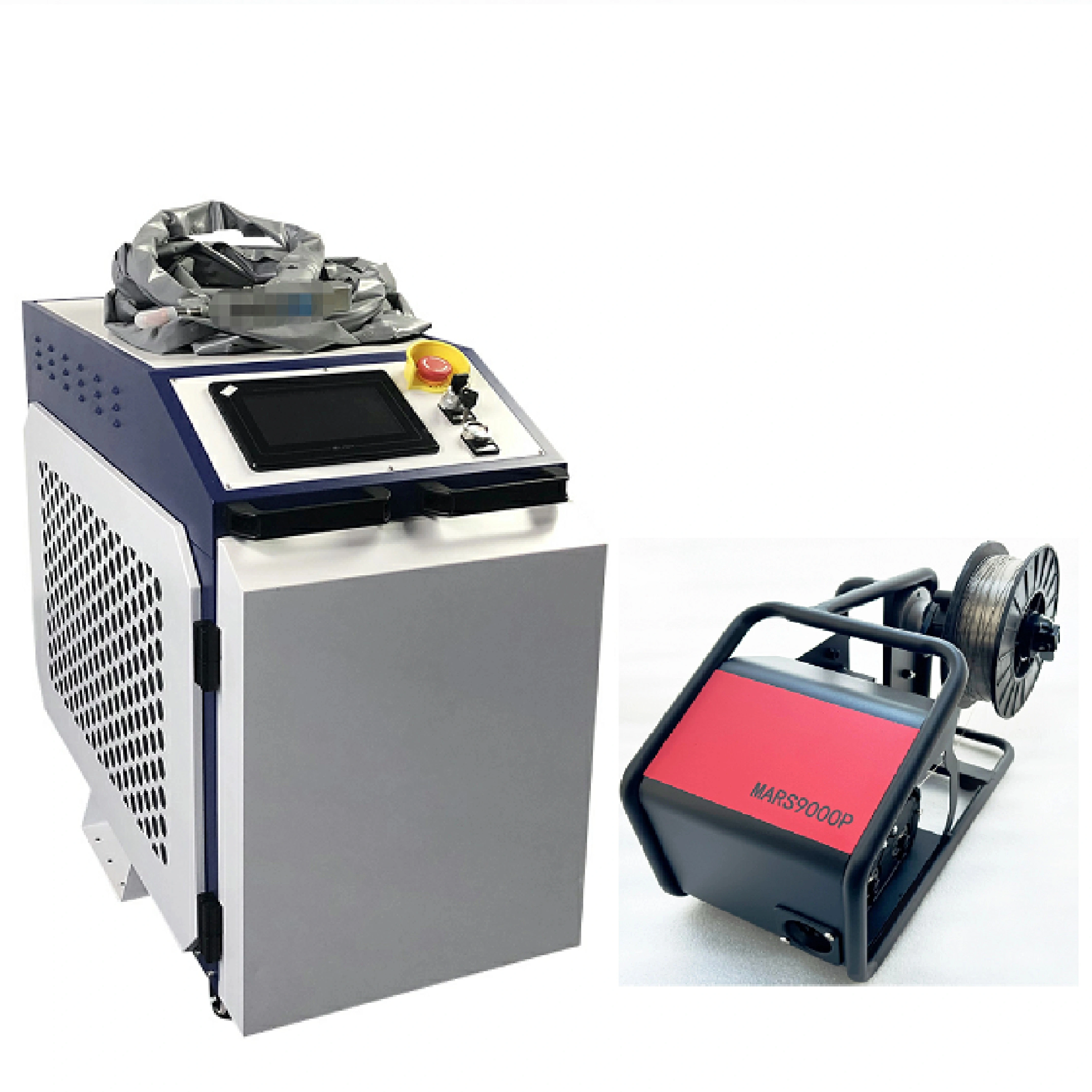 Sistema Autech HW980 recentemente atualizado 4 numa maquina de soldar a laser portatil 1000W 1500W 2000W 3000W para metal