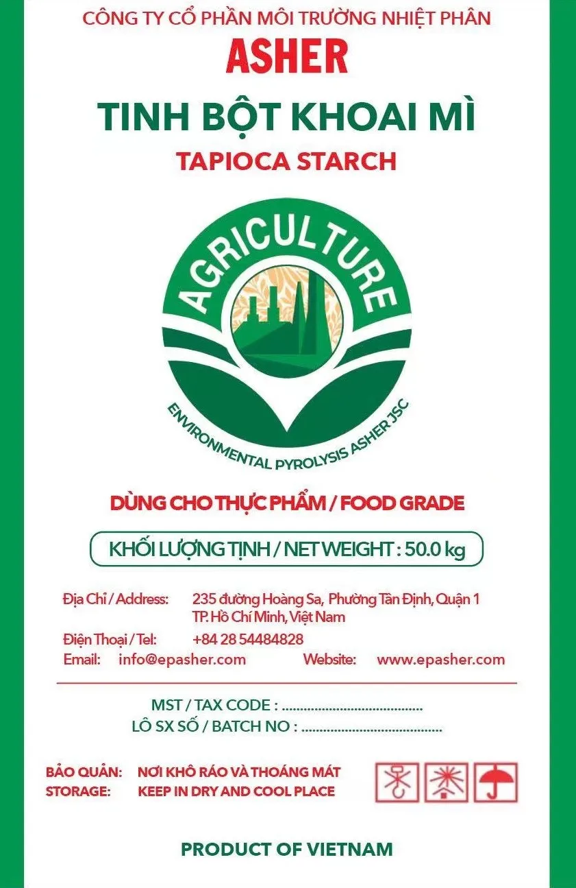 High Quality Food Grade A Industrial Tapioca Starch Alternative Corn Rice Potato for Pharmaceutical Paper Powder Flour White