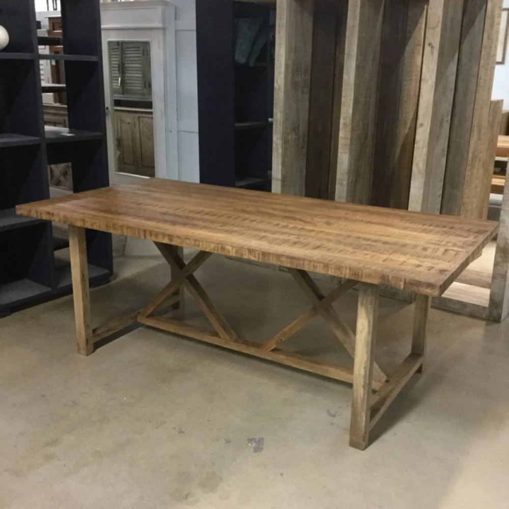 2024 круглый обеденный стол с деревянными