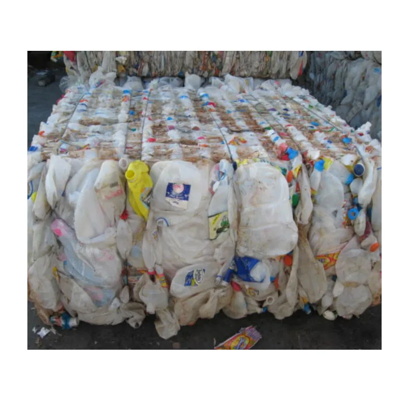 HDPE синий барабанный Лом/HDPE хлопья/HDPE молочный флакон лом для продажи