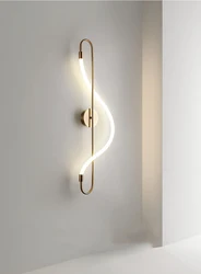 Tpstarlite Nordic Modern Hotel Indoor Bedroom Bedside Wall Sconce Light Decorative Wall Lamp