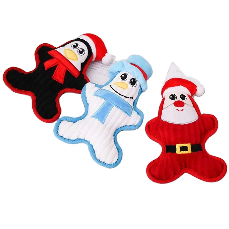 Good Quality Dog Christmas Toy Pet Lovely Gift in Holidays santa clause cute dog toy