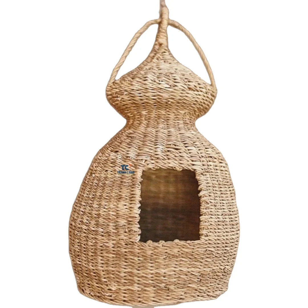 Wholesale Resting Place for Birds, Hanging Natural Grass Bird Nest, Hummingbird House Handcrafted Hut