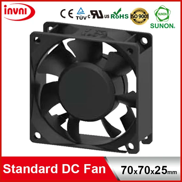 Standard SUNON 7025 Brushless 70mm 70x70 Laptop DC Axial Flow 12Volt High Quality Cooling Fan 70x70x25 mm (PMD1207PTB2-A (2).GN)