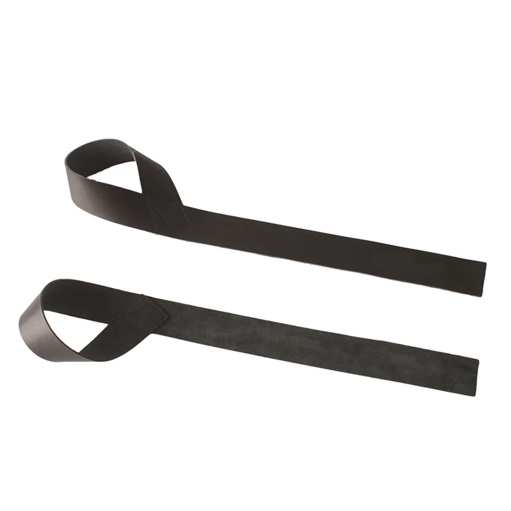 Lifting Wrist Straps For Weightlifting Fitness Workout Weight Lifting Straps leather Padded Support Straps
