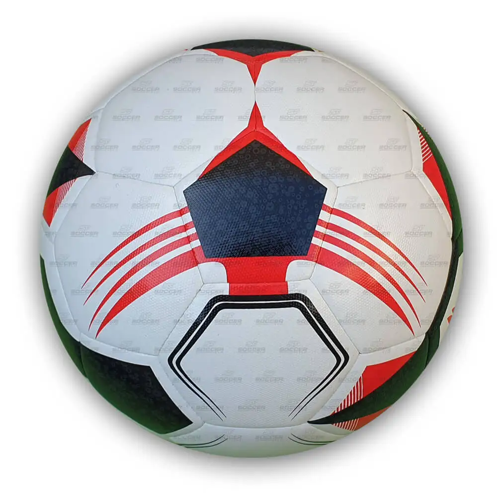 Professional High Quality PU Soccer Hybrid Ball Soft Textured Leather with Printed Logo for Training from Pakistan Manufacturer