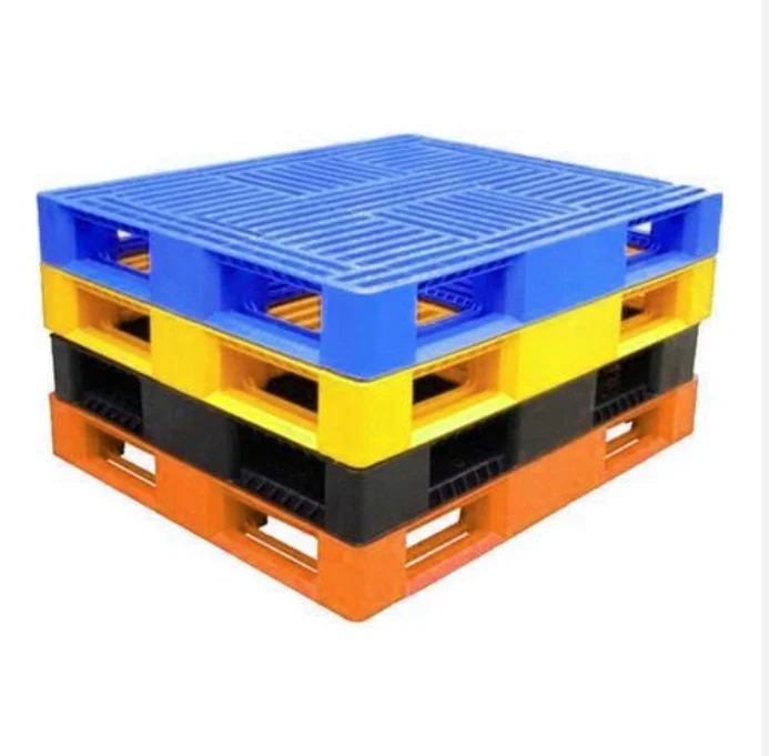 Used/New stacking 120x120 euro plastic palettes reversible/double side heavy duty plastic pallet with factory price