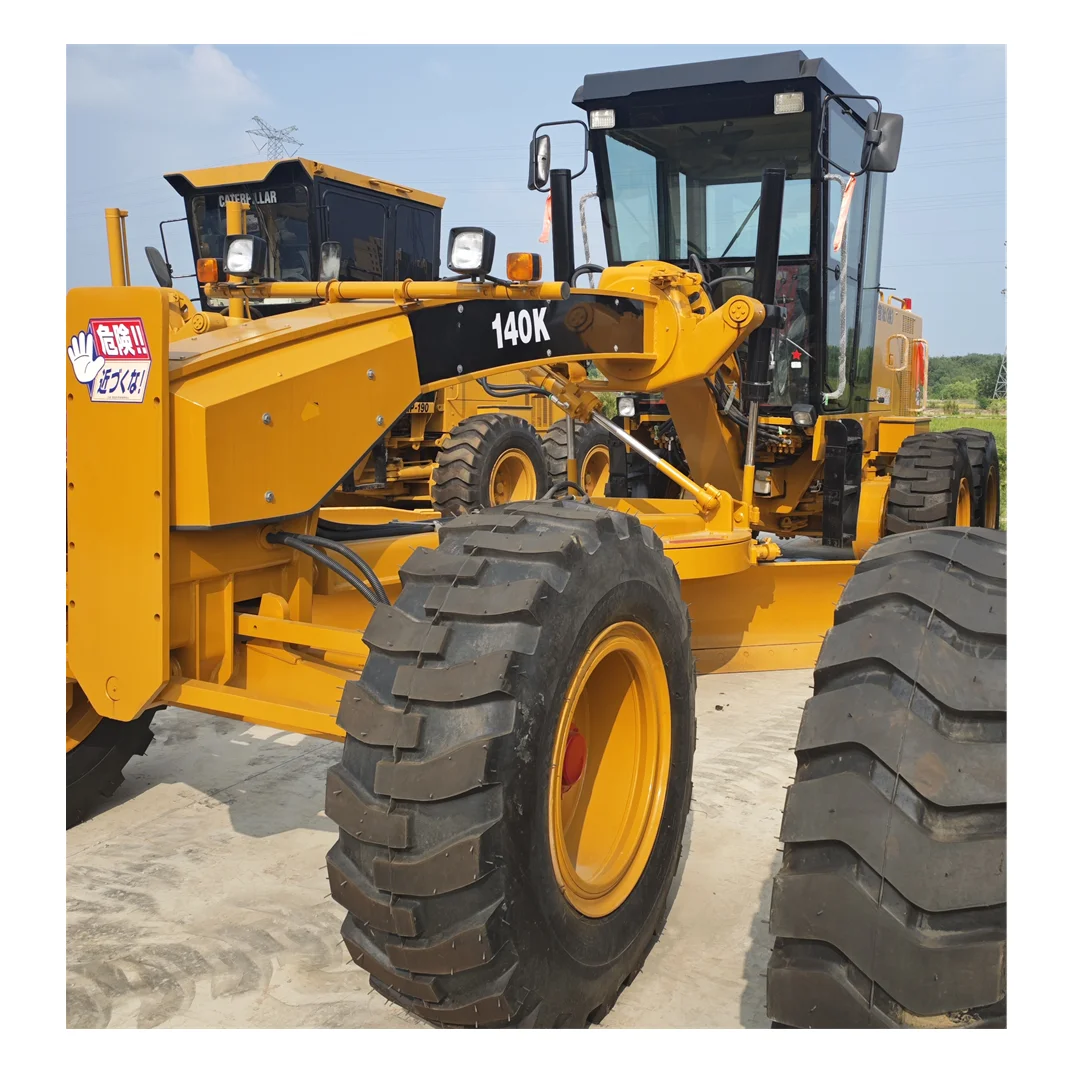 Used motor grader CAT140K China made Caterpillar 140K road construction machinery in good condition for sale