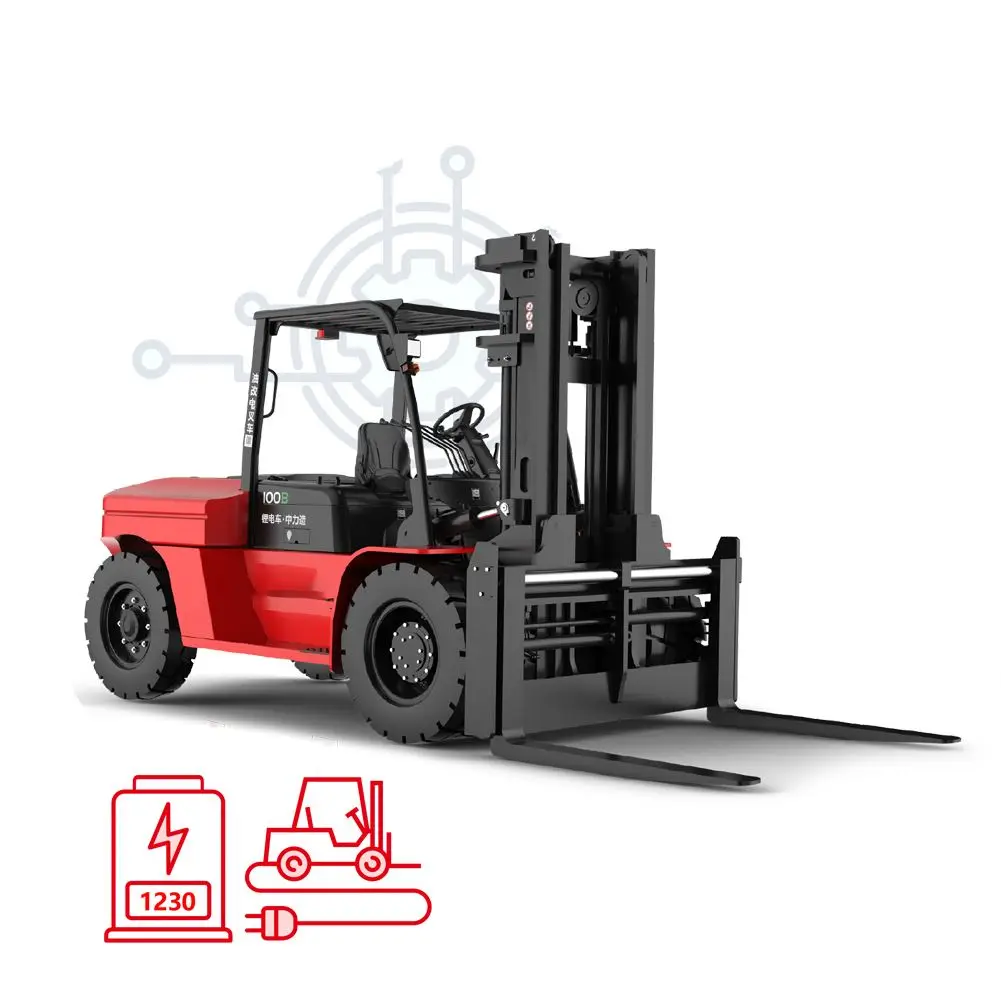 Good Quality China Factory On Sale 10 Forklift Ton