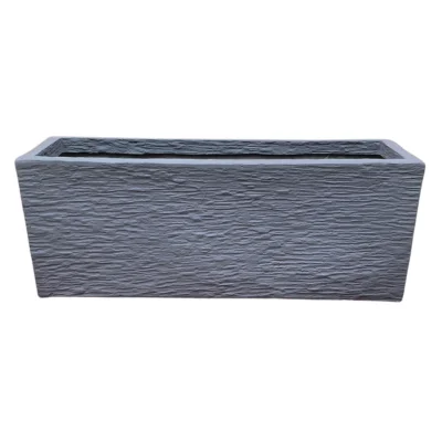 PC1247-17005 Large Outdoor Garden Landscape Floor-Standing Flower Pots Planters Fiberglass Pot Pot-Shaped Combination Vessels