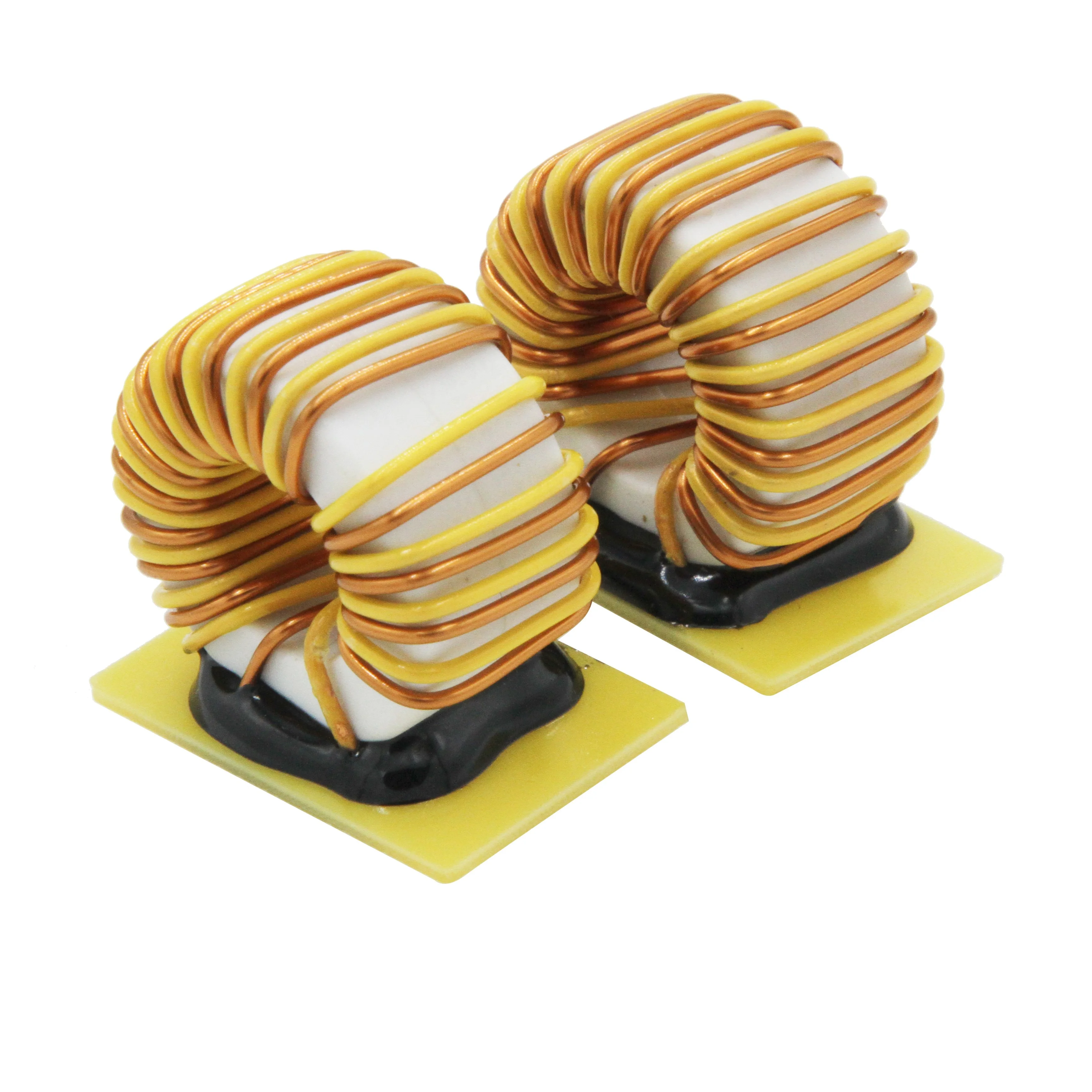 Ferrite core toroidal choke coil fixed inductor with base