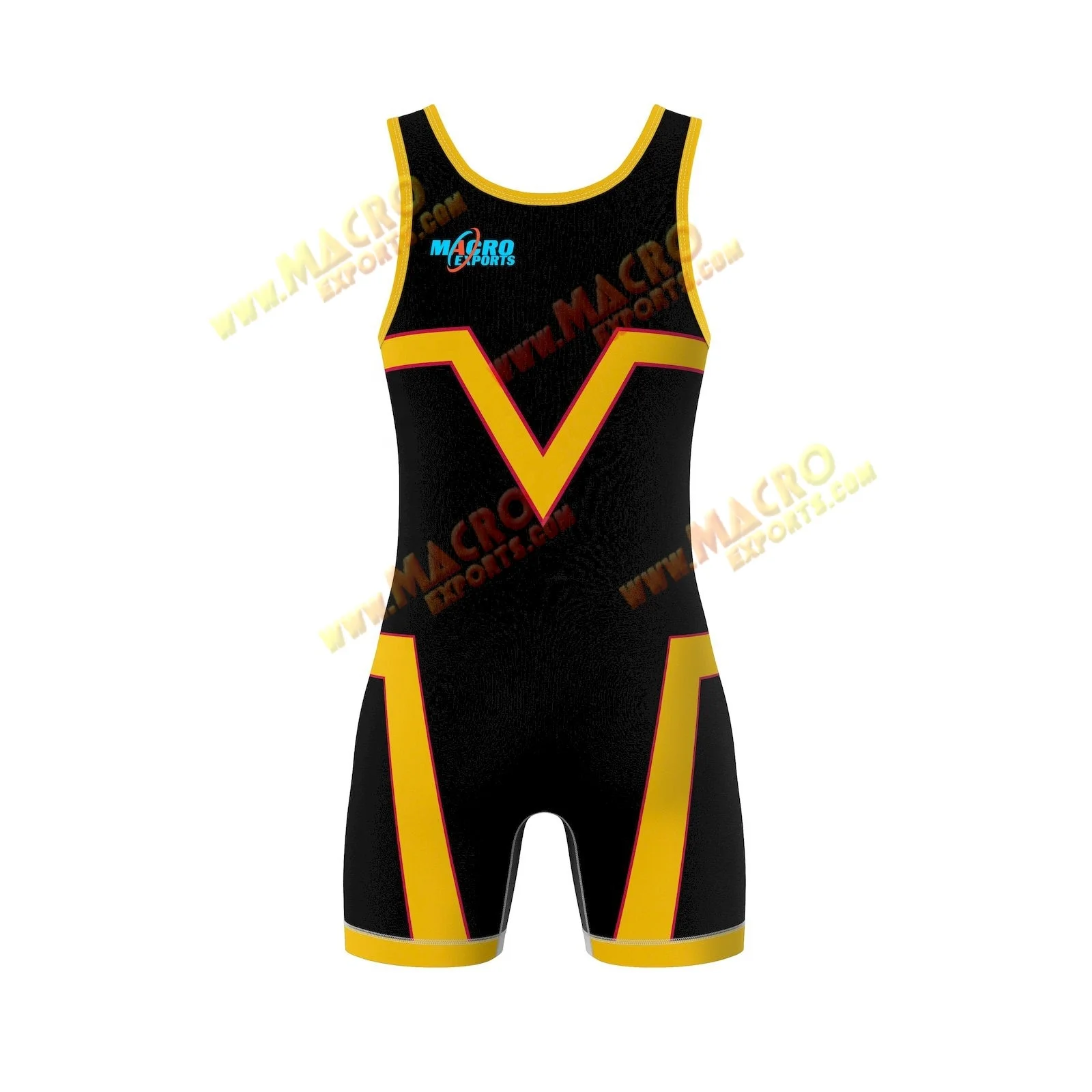 100% Spandex/ Polyester Professional Men Gym Wear Wrestling singlets, cheap price wrestling singlets for sale