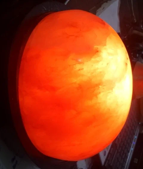 Himalayan Rock Crystal Salt Bath Soap 0.280 Kg Size 4 x 2.5 x 1.5 Inches Natural Cleansing-Sian Enterprises