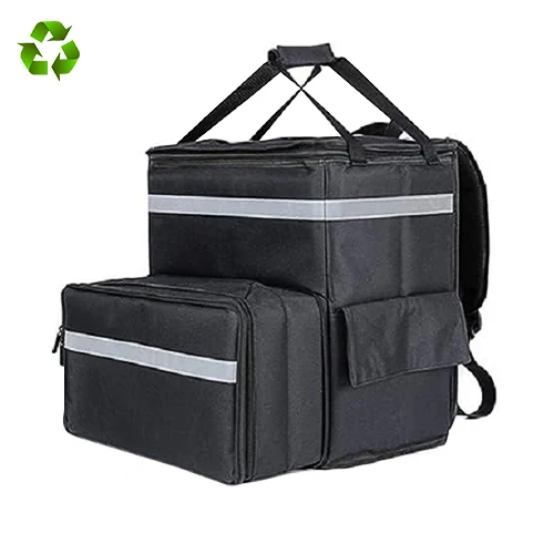 Customized Logo High Quality Shoulder Back Large Capacity Multi-functional Thermal Handbag Pizza Bag Food Cooler Bag Insulated