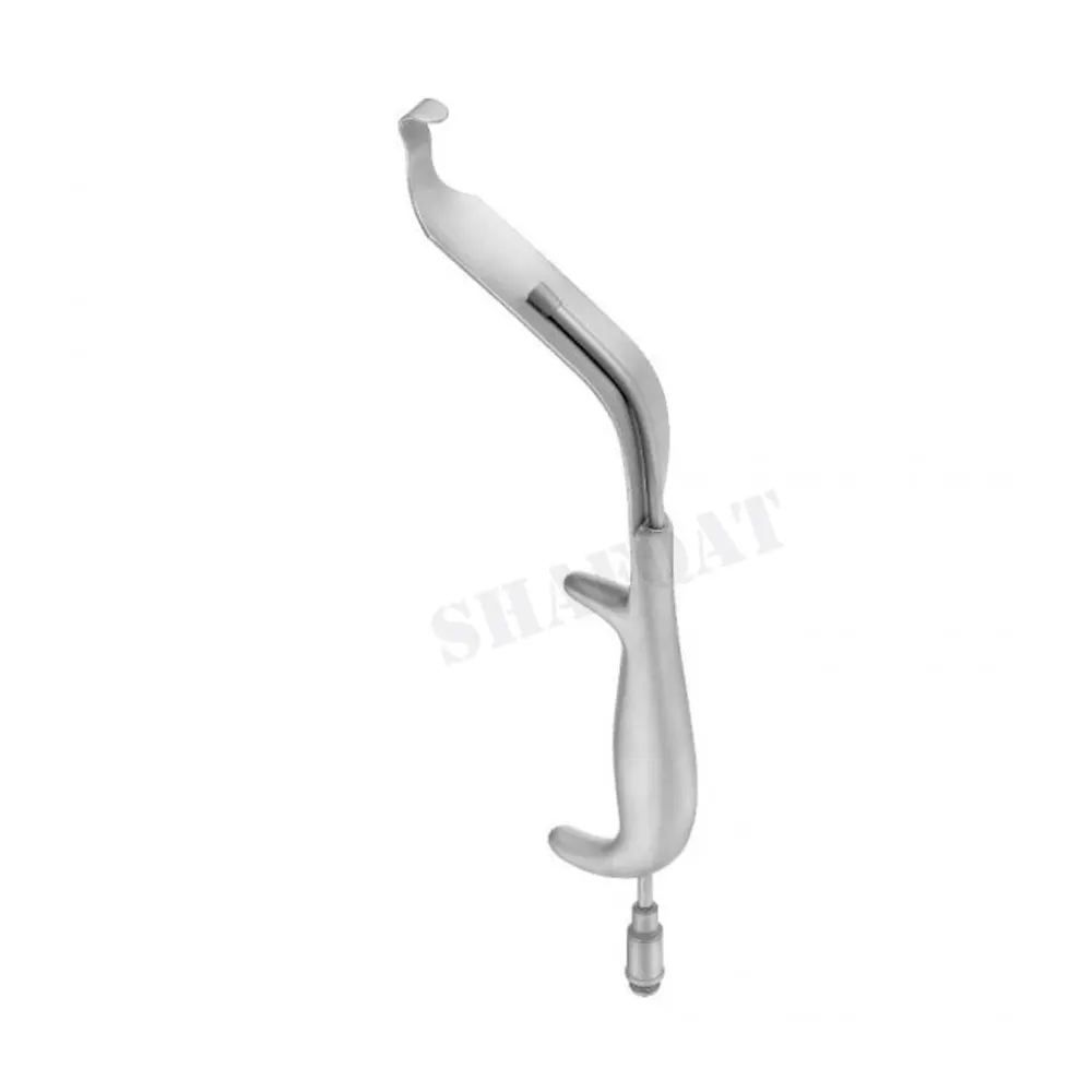 Ring Retractor Circular Breast Retractor Insulated C Type With Fiber Optic