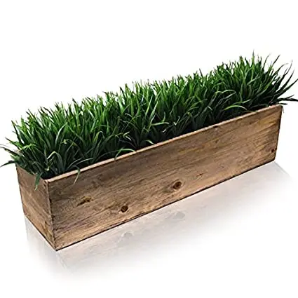 Wholesale Wooden Planter With Zinc Liner Undersides Indoor And Outdoor Flower Pots And Planters Interior Home Decoration Custom