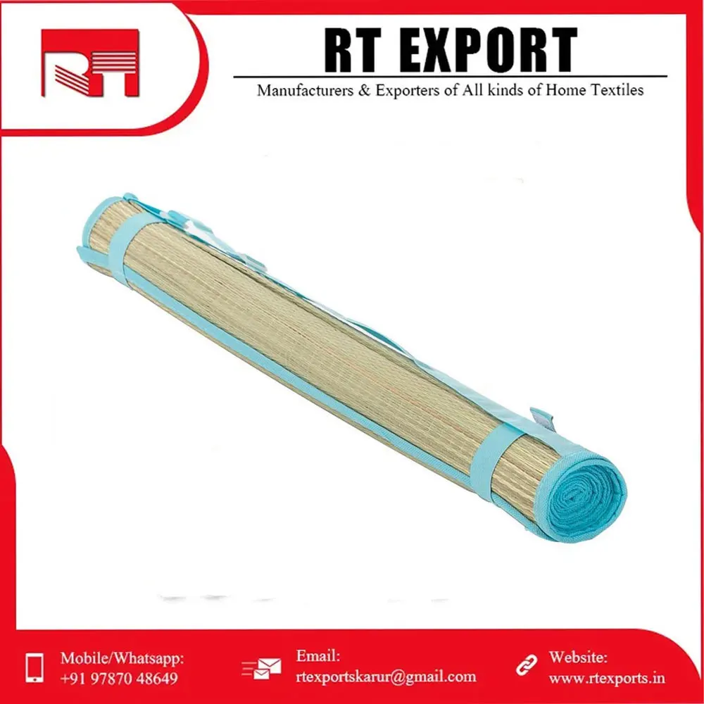 Best Quality Customized Design Camping Outdoor Sublimation Large Straw Mat at Wholesale Price