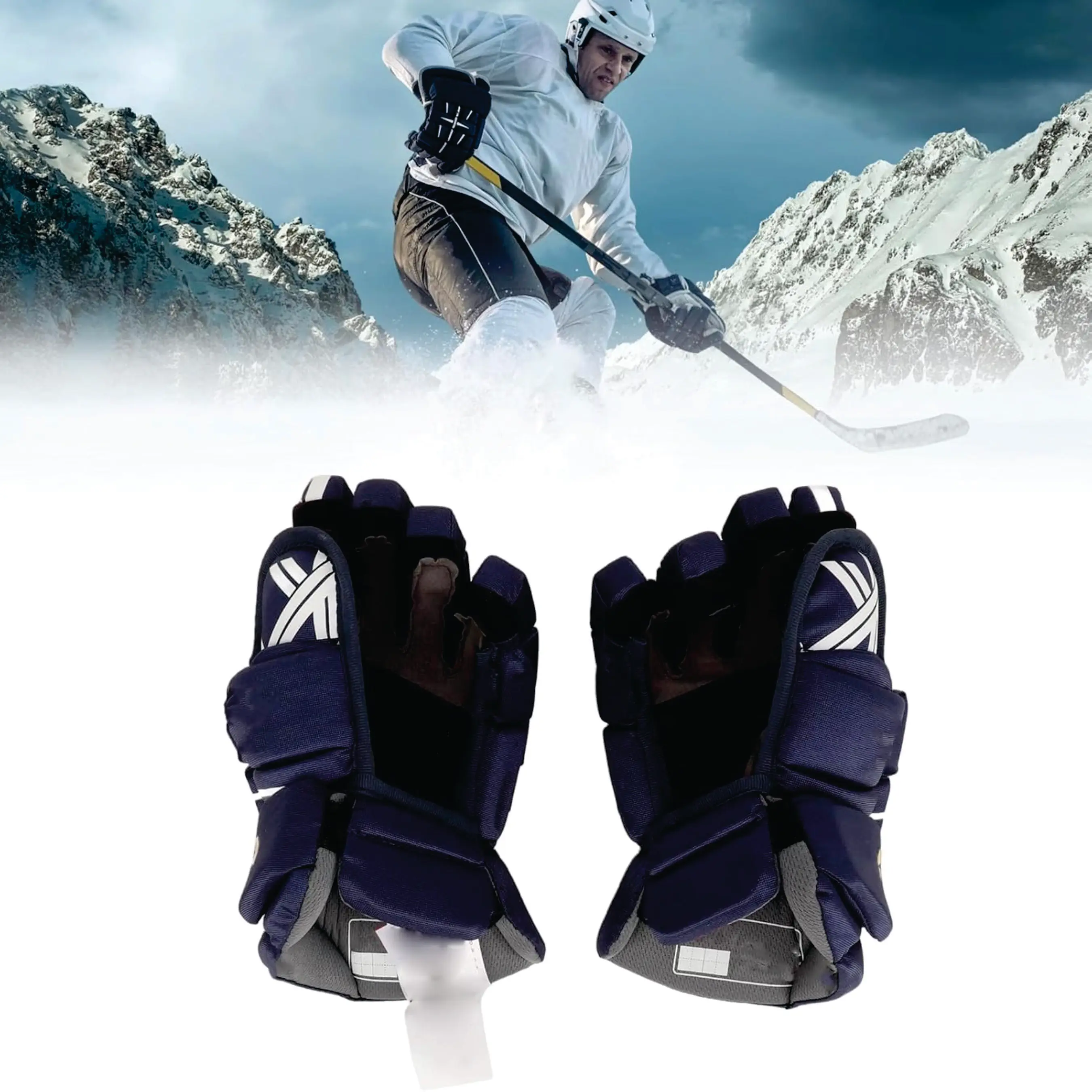 New Design Ice Hockey Gloves With All Sizes Hockey-Equipment Protective-Gear Ice Hockey Gloves in Differ-Color