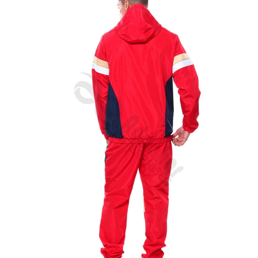 Hot Selling 2024 Windbreaker Long Set Unisex Nylon Jacket and Trouser Plus Size Windbreaker Tracksuit