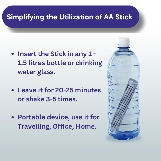 NSF Certified Alkaline Antibacterial Ceramic Media Alkaline Water BioPlus AA Stainless Steel Stick is the best alkaline water.