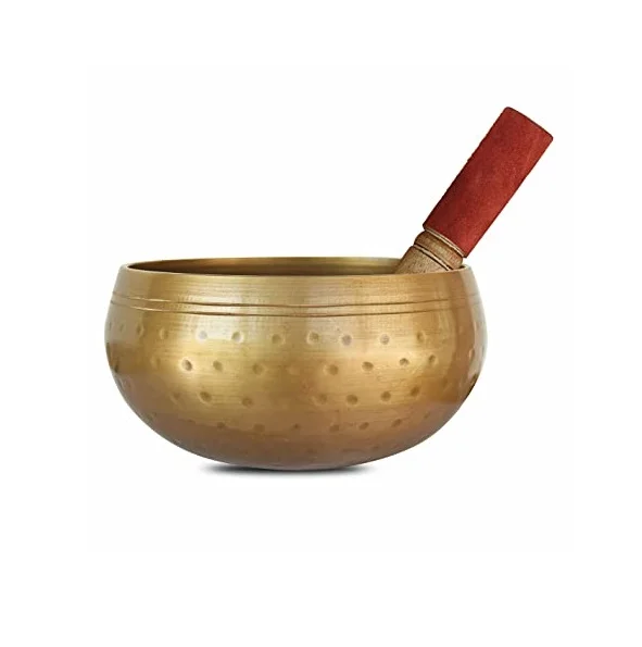 Wholesale Handmade Himalayan Bowls Tibetan 7 Chakra Singing Bowls Set For Yoga Meditation Brass Metal Handicrafts Gifts