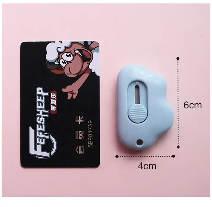 Wholesale Office Toy Cloud Craft Pocket Mini Portable Utility Knife