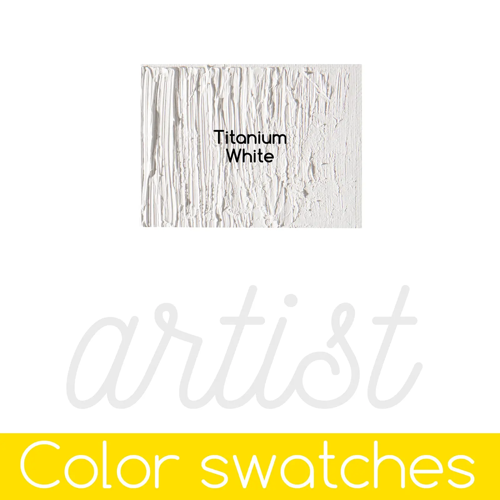 MEEDEN Oil Paint 100ml (3.38 oz) Titanium White Oil Paint Tubes Heavy Body Non-toxic Artist Oil Based Paints for Canvas Painting