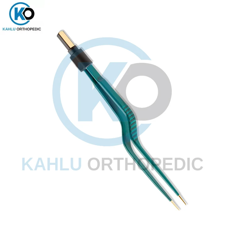 Neurosurgery Electrosurgical Instruments Insulated 1mm Tip Twin Small Hardy Bayonet Bipolar Forceps By KAHLU ORTHOPEDIC