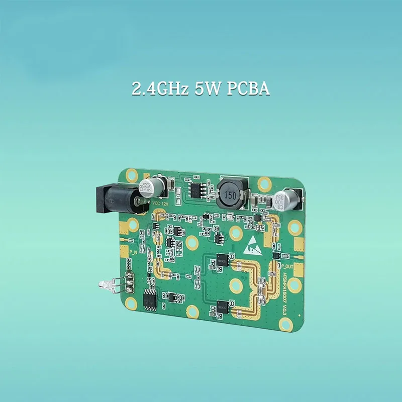 2.4G 5W Router 2.4Ghz Power Range Signal Booster ZigBee Module  Wifi Wireless Broadband Amplifier