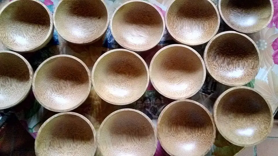 HIGH QUALITY DINNERWARE VIETNAM COCONUT WOOD BOWL- TRADITIONAL HANDICRAFT SHELL BOWL AT LOW PRICE