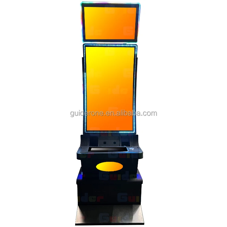 2024 Best New Products 43 Inch Curved Touchscreen Monitor 36 Pin Edge Connector Coin Pusher Machine Favorite 3 Skill Game