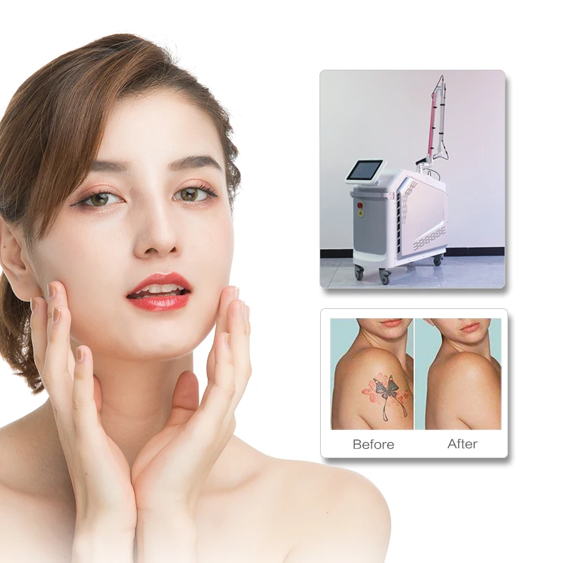 Pro Jontelaser Laser 755nm 1064nm Wavelength Hair Removal MachinePermanent Painless Picosecond Bikini Hair Tattoo Removal