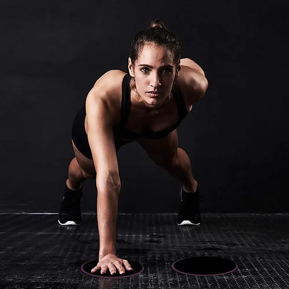 Custom Push-Up Floors Sliding Gym Pilates Gliders Ab Exercise Core Sliders Fitness Workout Gliding Discs