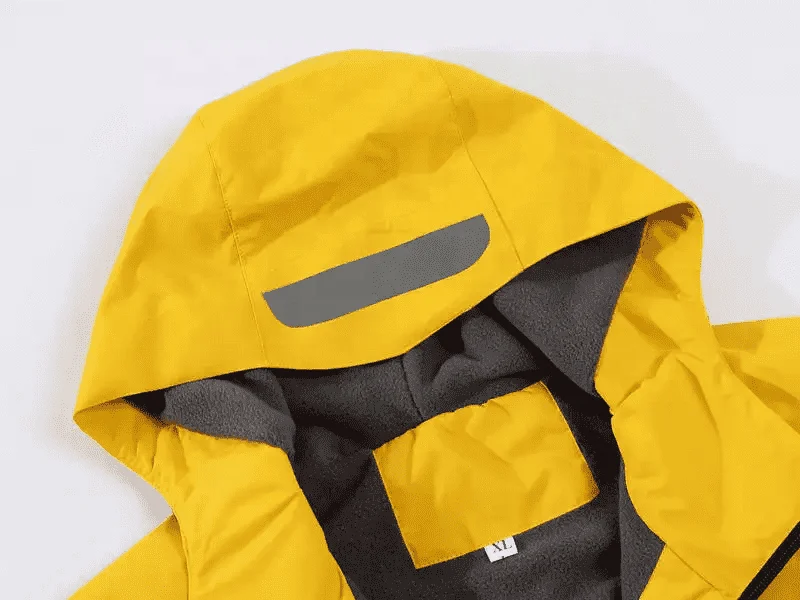 Men custom logo design streetwear windbreaker rain jacket nylon softshell waterproof woven outdoor jacket