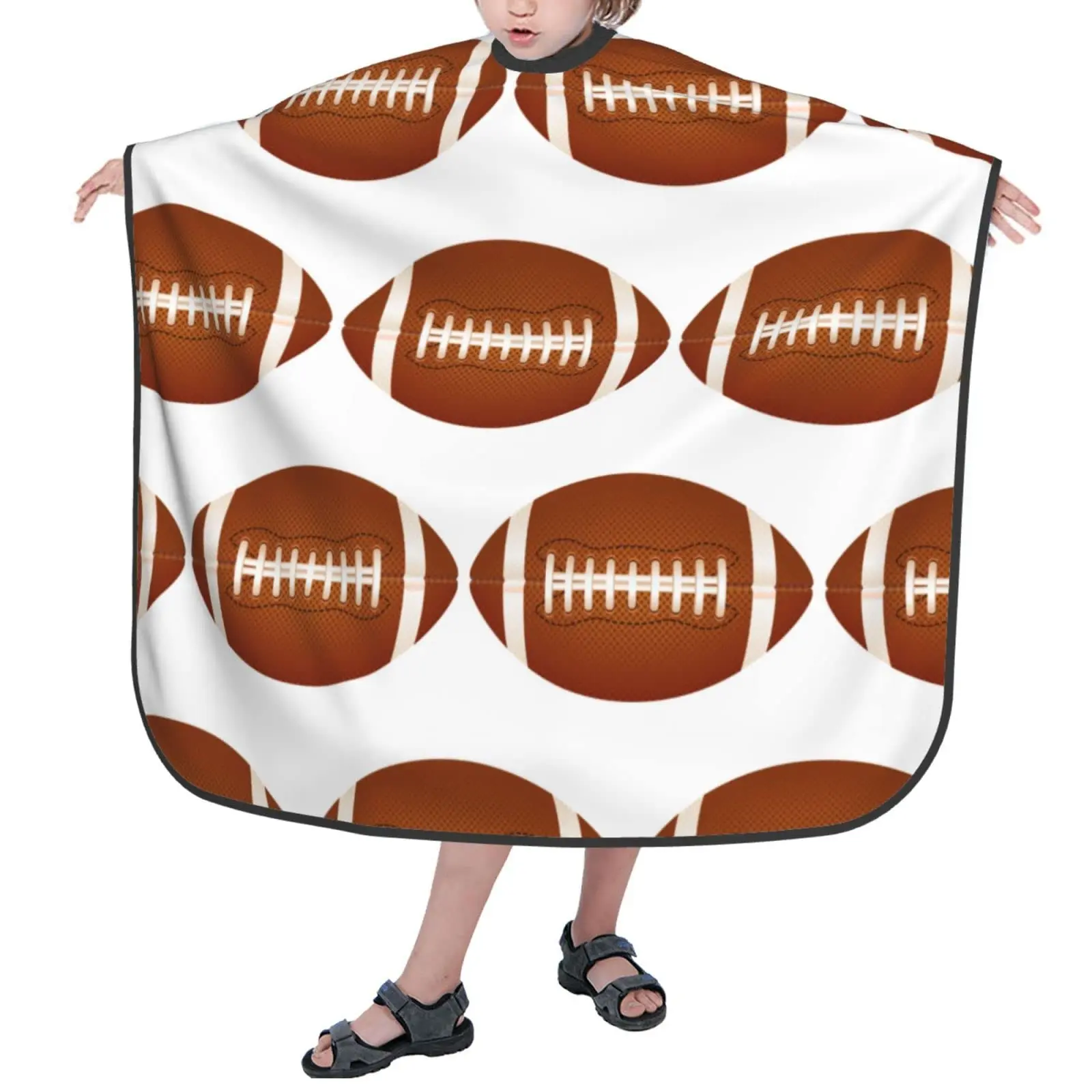 BARBER Hair  CAPES WITH CUSTOM DESIGN 100% POLYESTER IN WATER PROOF AND WATER RESISTANT