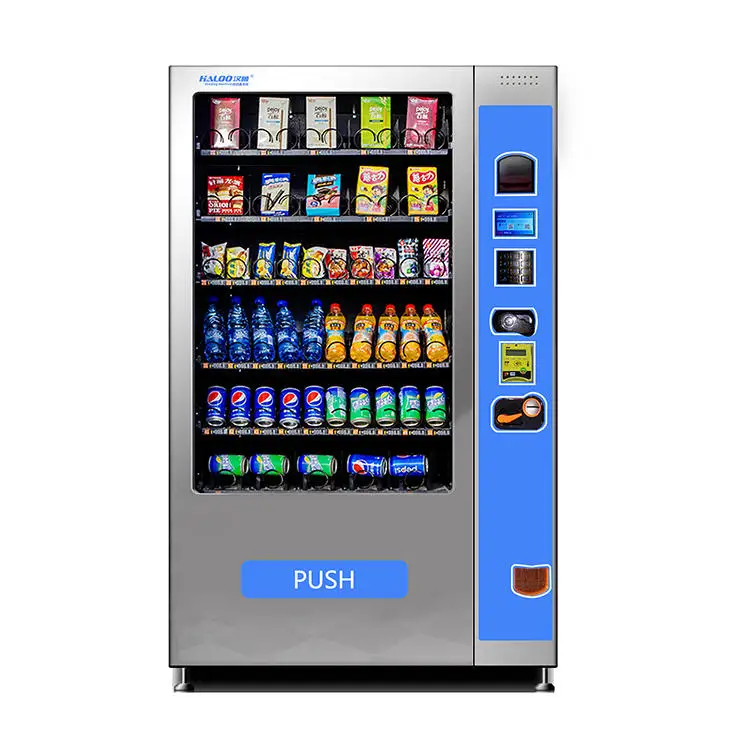 Frozen Ice Cream Vending Machine Soft Serve Ice Cream Vending Machine with Advertising Screen