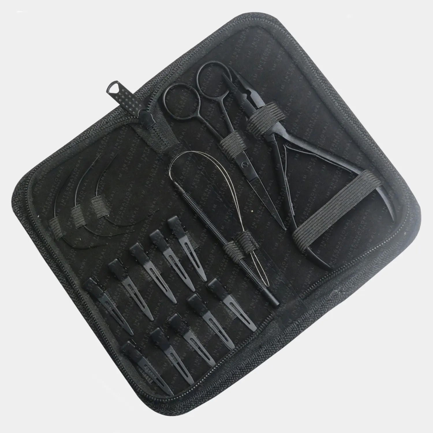 New Arrival Beat Quality Surgical Grade Pulling Loop Tool C Type Needle For Salon Work With Leather Case