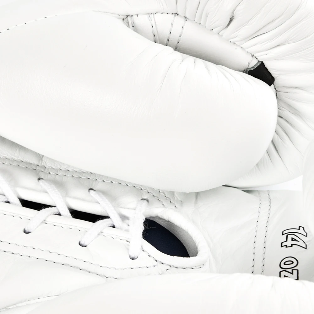 Custom Made High Quality White Winning Boxing Gloves Professional Pro Punching Winning Boxing Gloves 100% Original Leather