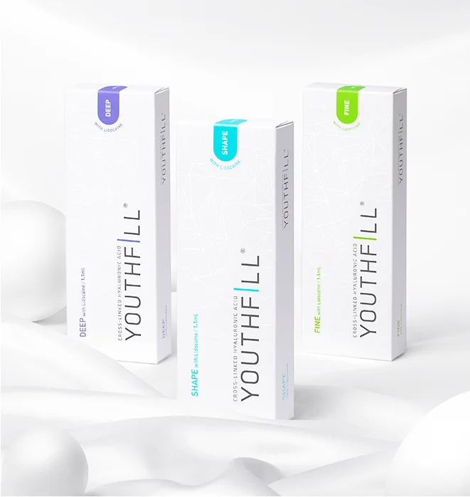Youthfill HA hyaluronic acid dermal filler for anti-wrinkle, anti-aging and smooth skin