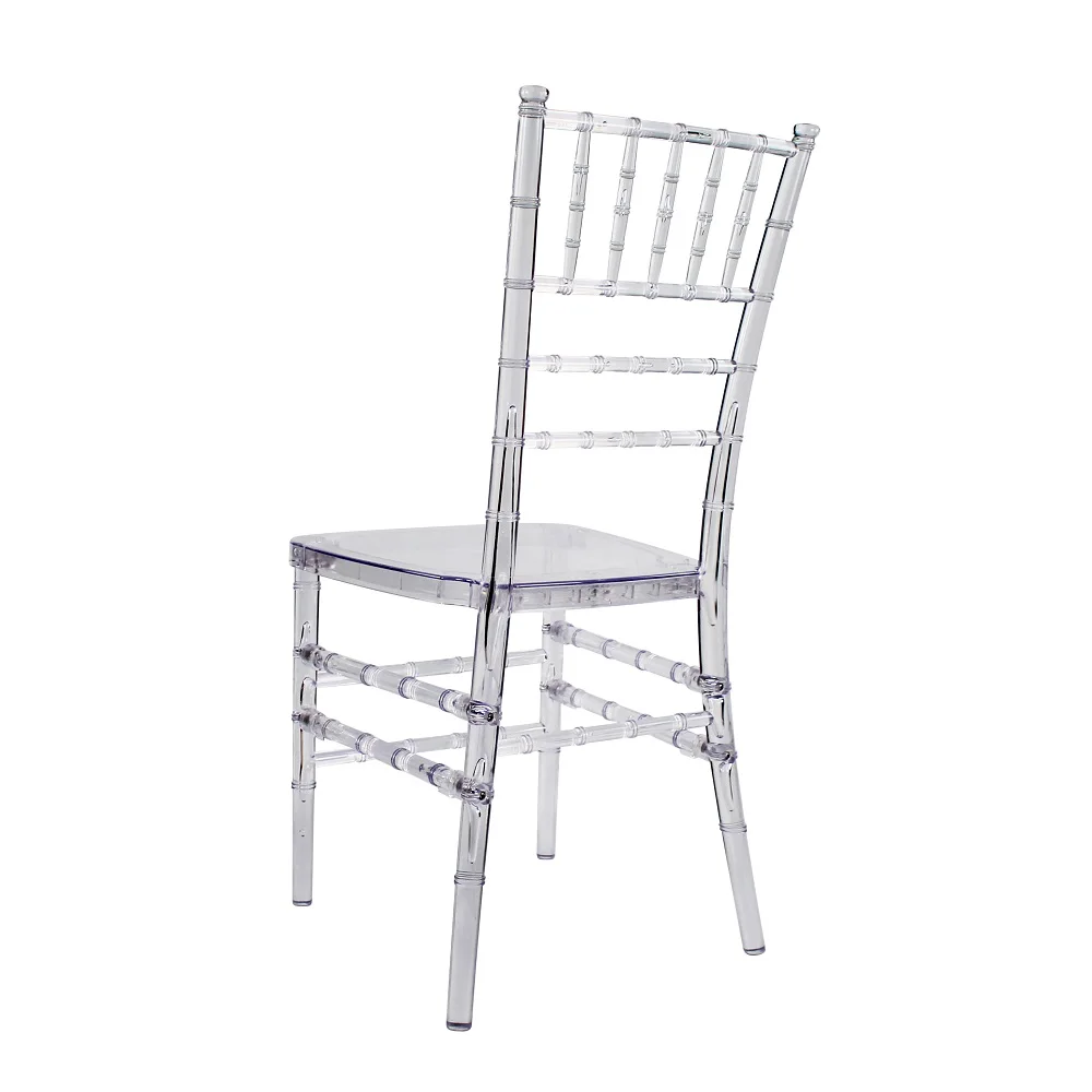 Clear Plastic Modern Wedding Chairs Resin Chairs For Events Outdoor Wedding Chairs