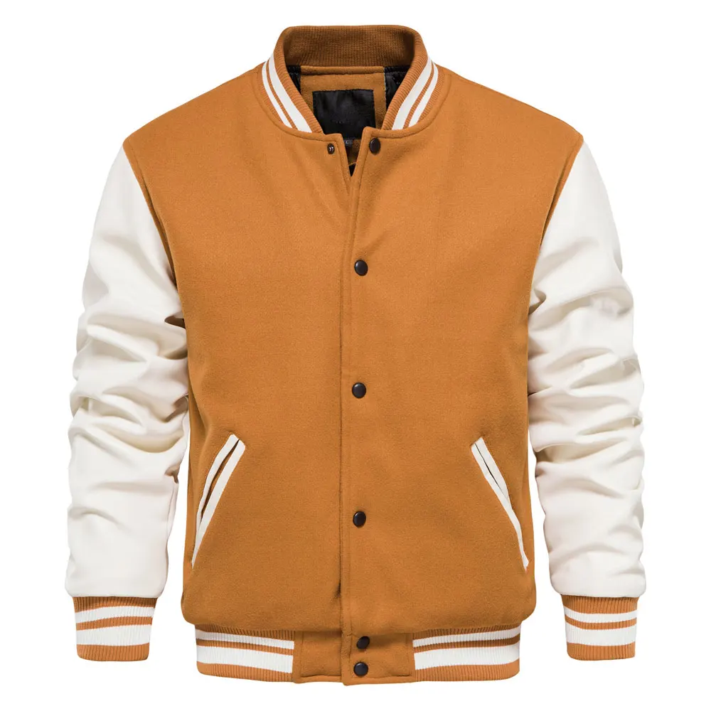 Top Sale Fresh Material Design Your Own Hot Selling & Trending Low Price Premium Quality Varsity Jacket For Men