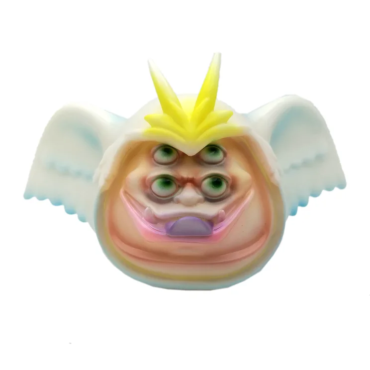 Comic Animation Devilman Character Crossover Darumonster PVC Designer Decoration Painting Figurine Collectible Ornament B Satan